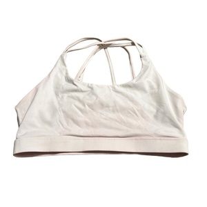Pink and White Women’s Sports Bra size Medium